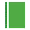Skoroszyt plastikowy oczkowy A4 miękki zielony Office Products 21104121-02 #@+