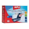 Chusteczki do czyszczenia ekranów TFT/LCD APLI /20szt. suche + 20szt. mokre AP11325