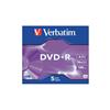 Płyta/Dysk DVD+R 4,7GB 16x VERBATIM jewel case 43508