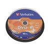 Płyta/Dysk DVD-R 4,7GB Verbatim cake 10szt. (43523)