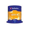 Płyta/Dysk DVD-R 4,7GB  VERBATIM (cake 100 )  43549/97177