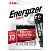 Bateria alkaliczna LR-3 (AAA) Energizer Max EN-426687 (blister 4 szt.)