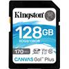 Karta pamięci KINGSTON  128GB SDXC Canvas Go Plus 170R C10 UHS-I U3 V30 (SDG3/128GB)