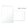 Koperta bąbelkowa kol. biały papier/folia CD/23 HK (wym.wew.180x165) BONG AirPro 80/60g 10 szt..